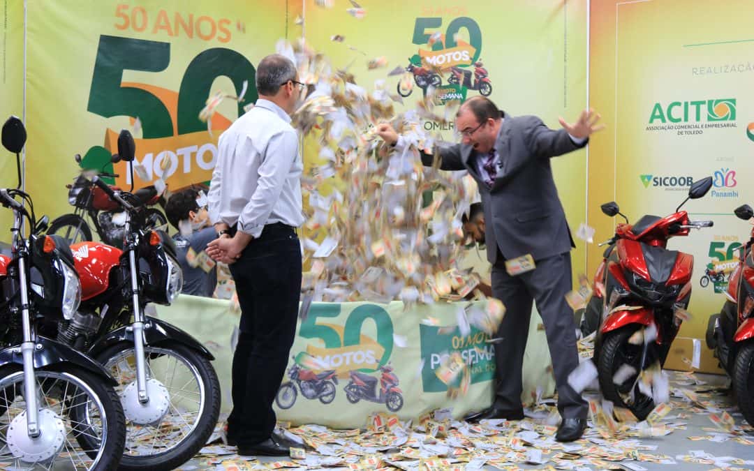 Último sorteio da campanha ’50 anos, 50 motos’ premiará dez consumidores