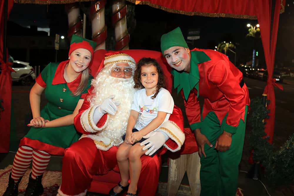 Papai Noel e Motor Home atendem até o dia 23 de dezembro