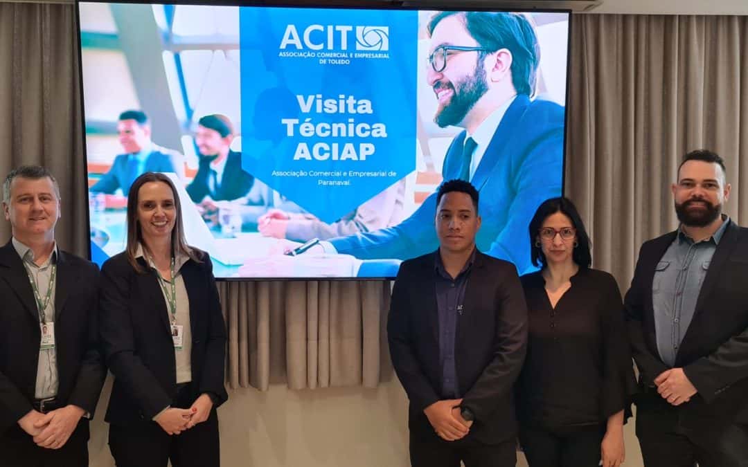 ACIT recebe visita técnica da Associação Comercial e Empresarial de Paranavaí (ACIAP)