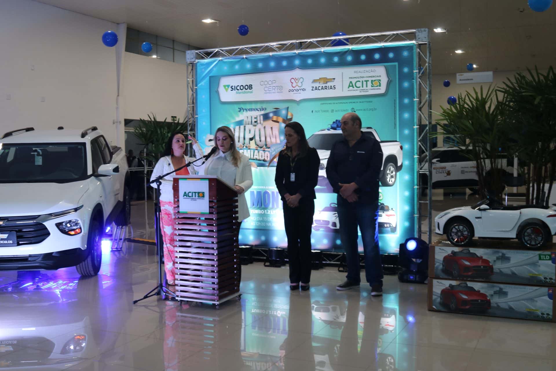 ACIT encerra campanha com 3 milhões de cupons e sorteio de um Chevrolet Ônix  - ACIT