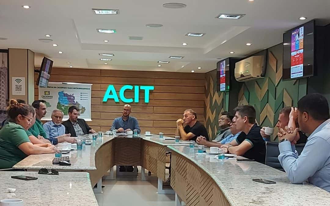 ACIT sedia encontro da Microrregional 3 da Caciopar com destaque para assuntos de desenvolvimento regional