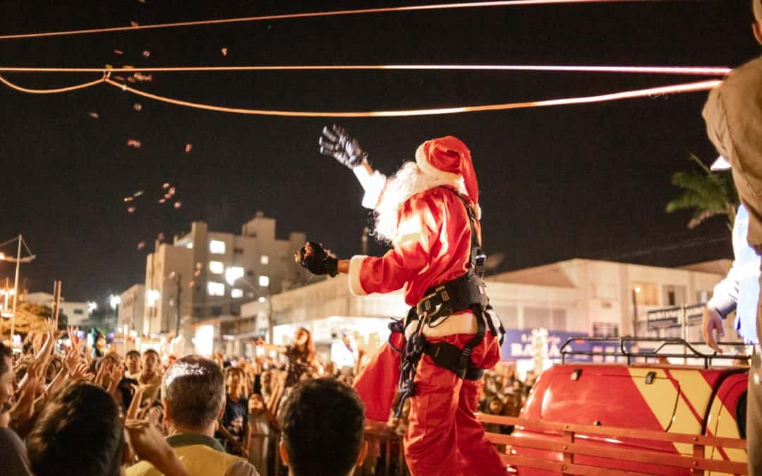 Chegada do Papai Noel e atrações do Natal Encantado de Toledo iniciam na sexta-feira, dia 10 de novembro